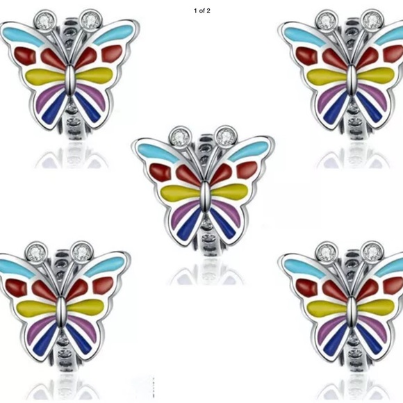 New 925-Charm Bead Fit Original Pandora Bracelet - Picture 2 of 3